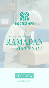 Ramadan Shopping Sale Facebook story Image Preview