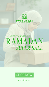 Ramadan Shopping Sale Facebook Story Image Preview