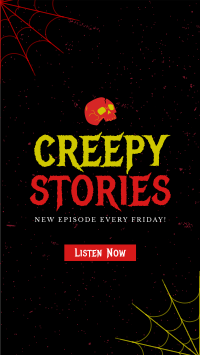 Creepy Stories Facebook story Image Preview