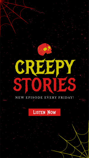 Creepy Stories Facebook story Image Preview