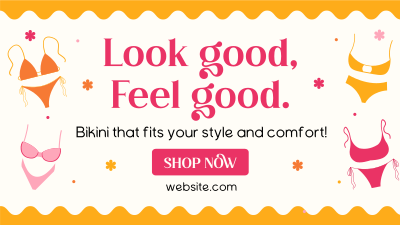 Bikini For Your Style Facebook event cover Image Preview