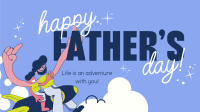 Playful Father's Day Greeting Animation Image Preview