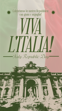 Vintage Italian Republic Day Instagram Reel Image Preview