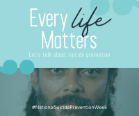 Simple Suicide Prevention Campaign Facebook Post Preview