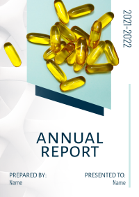 Pharmaceutical Annual Report Poster Image Preview