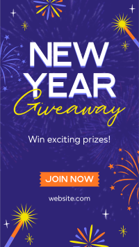 New Year Special Giveaway Facebook story Image Preview