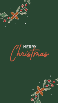 Christmas Greeting Facebook story Image Preview
