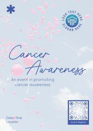 Cancer Awareness Event Flyer Image Preview