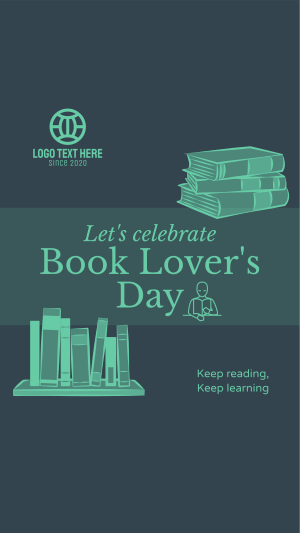 Book Lovers Celebration Instagram story Image Preview