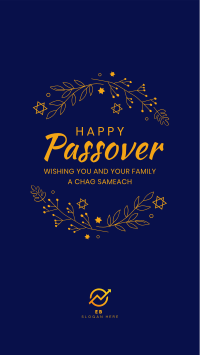 Passover Leaves Facebook story Image Preview