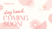 Floral Modern Coming Soon Facebook event cover Image Preview