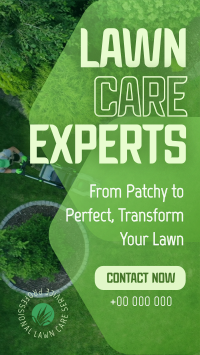 Lawn Care Experts Instagram Reel Preview