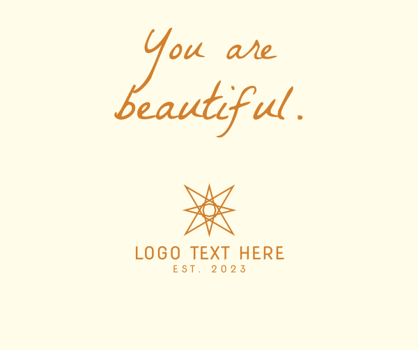 You are beautiful Facebook Post Design Image Preview