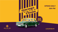 Garage Clean Shower Facebook event cover Image Preview