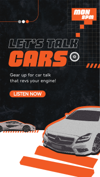 Car Podcast Instagram Story Design