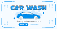 Car Cleaning and Detailing Facebook Ad Design