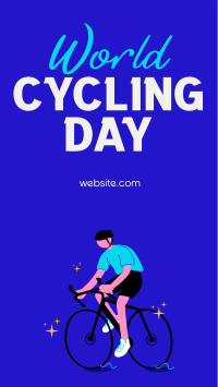 Cycling Day Instagram Story Design