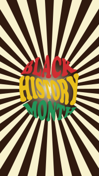 Groovy Black History Instagram Story Design