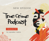 True Crime Podcast Facebook Post Design