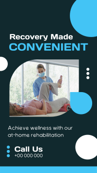 Convenient Recovery Facebook Story Design
