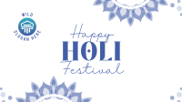 Holi Festival Facebook event cover Image Preview
