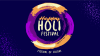 Holi Powder Explosion Facebook event cover Image Preview