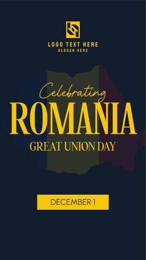 Romanian Celebration Facebook story Image Preview