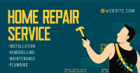 Home Repair Man Service Offer Facebook ad Image Preview