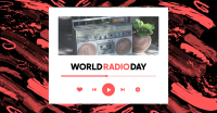 Radio Day Player Facebook ad Image Preview