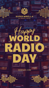 Celebrate World Radio Day Facebook Story Image Preview