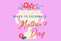 Mother's Day Trophy Celebration Pinterest Cover Design