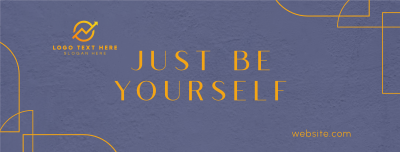 Be Yourself Facebook cover Image Preview