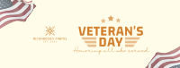 Honor Our Veterans Facebook Cover Image Preview