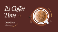 It's Coffee Time Facebook Event Cover Image Preview