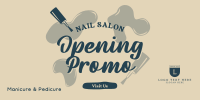 Nail Salon Promotion Twitter post Image Preview