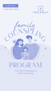 Family Counseling Program Facebook Story Image Preview