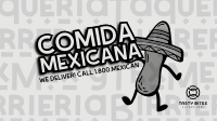 Mexican Comida Facebook Event Cover Image Preview