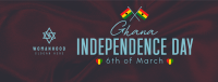 Ghana Independence Day Facebook cover Image Preview