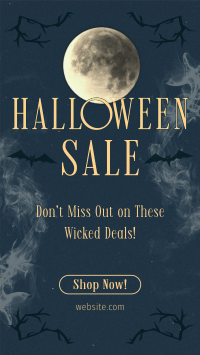 Spooky Sale Halloween TikTok Video Preview