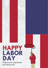 Labor Day Paint Poster Image Preview