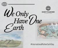 Celebrating Earth Day Facebook Post Design