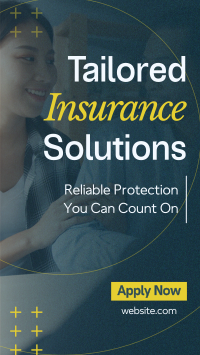Modern Insurance Solutions Instagram Story Design