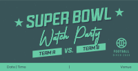 Watch Live Super Bowl Facebook Ad Image Preview