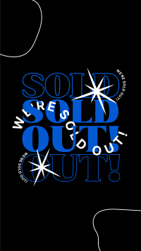 Just Sold Out Facebook Story Design