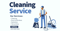 Professional Cleaner Services Facebook ad Image Preview