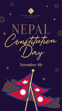 Nepal Constitution Day YouTube short Image Preview