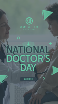 National Doctor's Day Instagram story Image Preview