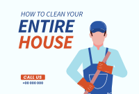 Janitorial Cleaning Pinterest board cover Image Preview