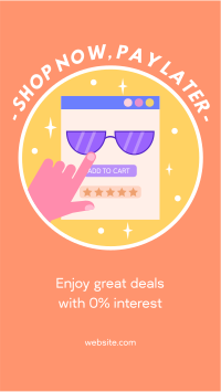 Add To Cart Facebook Story Design