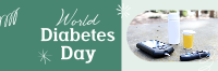 Diabetes Care Focus Twitter Header Image Preview